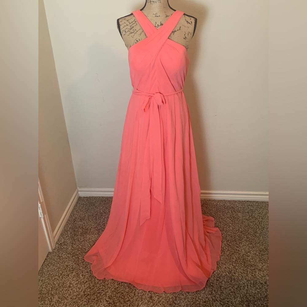 Long flow evening/bridesmaid/special occasion dress.